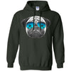 PUG - Pug Dog with sunglasses T Shirt & Hoodie